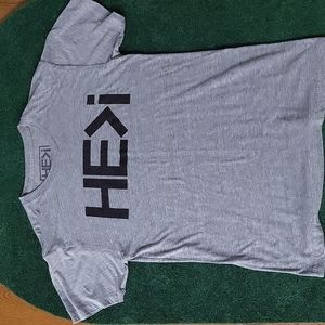 HE>i (heisgreaterthani) Gray T-shirt